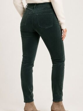 GAP Green Velvety Legging Jean Corduroy Skinny Pants Size 30R